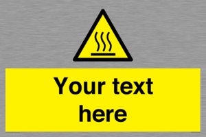 WV5187: Custom Hot Surface Sign