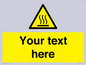 WV5187: Custom Hot Surface Sign