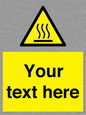 WV5187: Custom Hot Surface Sign