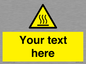 WV5187: Custom Hot Surface Sign