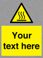 WV5187: Custom Hot Surface Sign