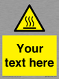 WV5187: Custom Hot Surface Sign