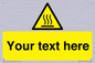 WV5187: Custom Hot Surface Sign