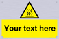 WV5187: Custom Hot Surface Sign