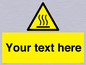 WV5187: Custom Hot Surface Sign