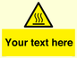 WV5187: Custom Hot Surface Sign