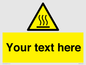WV5187: Custom Hot Surface Sign