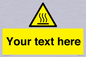 WV5187: Custom Hot Surface Sign