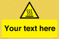 WV5187: Custom Hot Surface Sign
