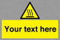WV5187: Custom Hot Surface Sign