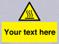 WV5187: Custom Hot Surface Sign