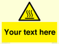 WV5187: Custom Hot Surface Sign
