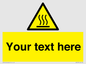 WV5187: Custom Hot Surface Sign