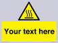 WV5187: Custom Hot Surface Sign