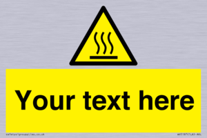 WV5187: Custom Hot Surface Sign