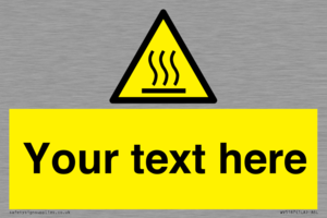 WV5187: Custom Hot Surface Sign