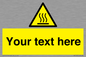 WV5187: Custom Hot Surface Sign
