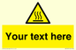 WV5187: Custom Hot Surface Sign