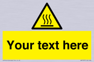 WV5187: Custom Hot Surface Sign