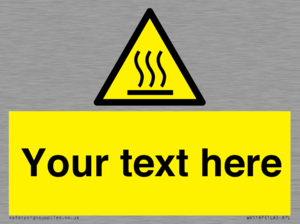 WV5187: Custom Hot Surface Sign