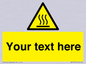 WV5187: Custom Hot Surface Sign