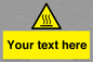 WV5187: Custom Hot Surface Sign