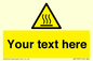WV5187: Custom Hot Surface Sign