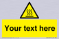 WV5187: Custom Hot Surface Sign