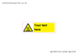 WV5187: Custom Hot Surface Sign