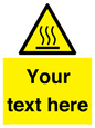 WV5187: Custom Hot Surface Sign