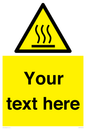 WV5187: Custom Hot Surface Sign