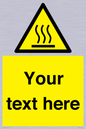 WV5187: Custom Hot Surface Sign