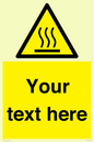 WV5187: Custom Hot Surface Sign