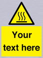 WV5187: Custom Hot Surface Sign