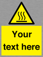 WV5187: Custom Hot Surface Sign