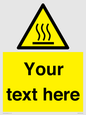 WV5187: Custom Hot Surface Sign