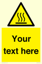 WV5187: Custom Hot Surface Sign