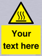 WV5187: Custom Hot Surface Sign