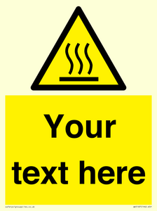 WV5187: Custom Hot Surface Sign