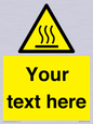 WV5187: Custom Hot Surface Sign