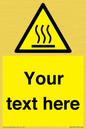 WV5187: Custom Hot Surface Sign