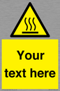 WV5187: Custom Hot Surface Sign