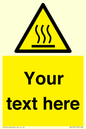 WV5187: Custom Hot Surface Sign