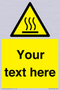WV5187: Custom Hot Surface Sign