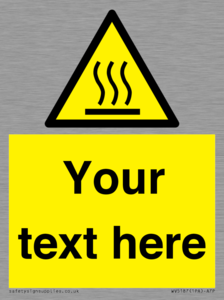 WV5187: Custom Hot Surface Sign