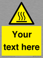 WV5187: Custom Hot Surface Sign