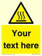 WV5187: Custom Hot Surface Sign