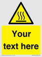 WV5187: Custom Hot Surface Sign