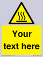 WV5187: Custom Hot Surface Sign