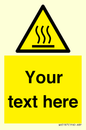 WV5187: Custom Hot Surface Sign